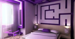 Sử dụng màu tím tăng năng lượng cho ngôi nhà